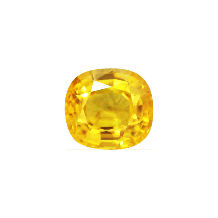 Yellow Sapphire Cushion 1.96 cts.