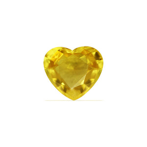 Yellow Sapphire Heart 3.19 cts.