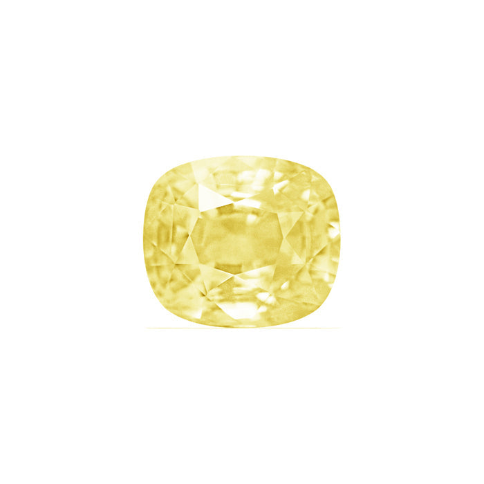 Yellow Sapphire Cushion Untreated 1.62 cts.