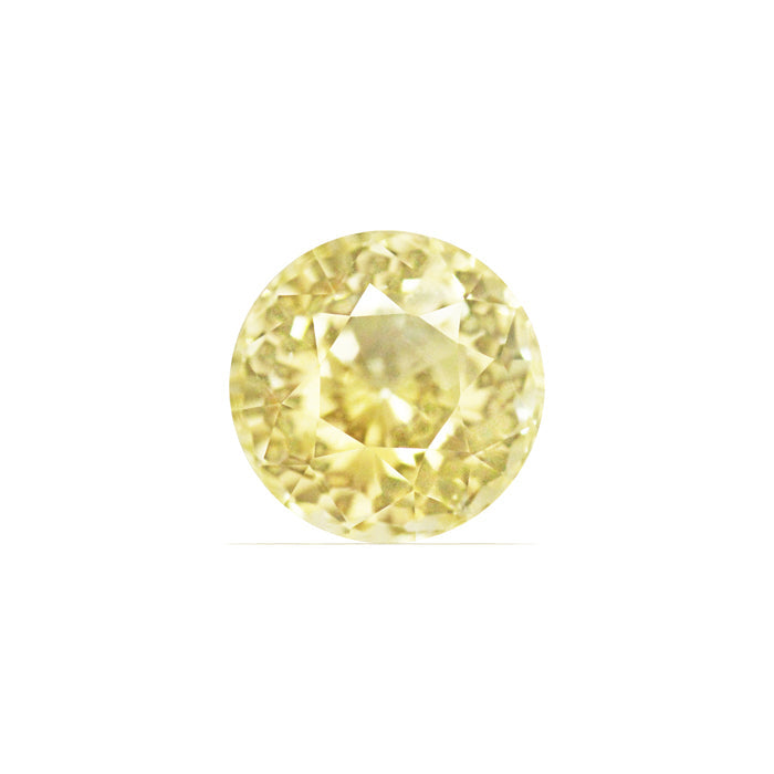 Yellow Sapphire Round Untreated 1.35 cts.