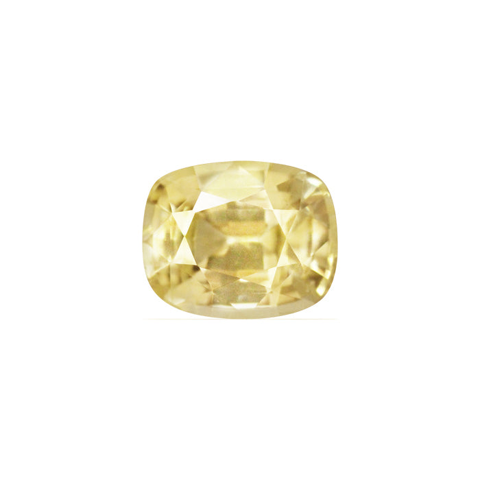 Yellow Sapphire Cushion Untreated 1.13 cts.