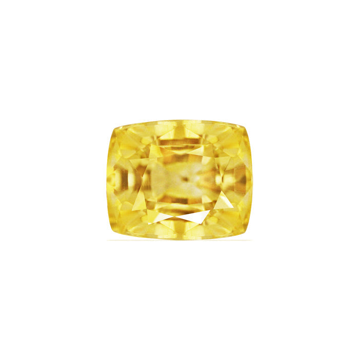 Yellow Sapphire Cushion Untreated 1.58 cts.