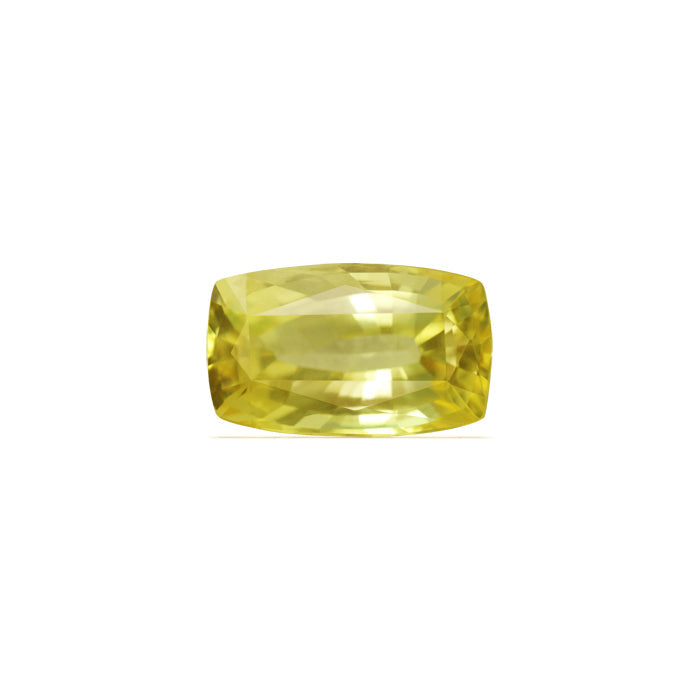 Yellow Sapphire Cushion  GIA Certified 7.87cts.