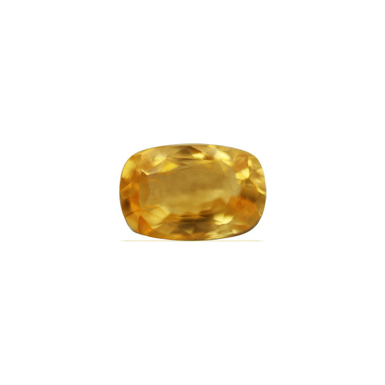 Yellow Sapphire Cushion  Untreated 1.71  cts.
