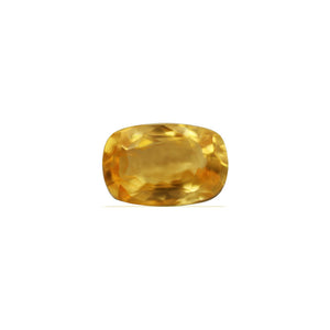 Yellow Sapphire Cushion  Untreated 1.71  cts.