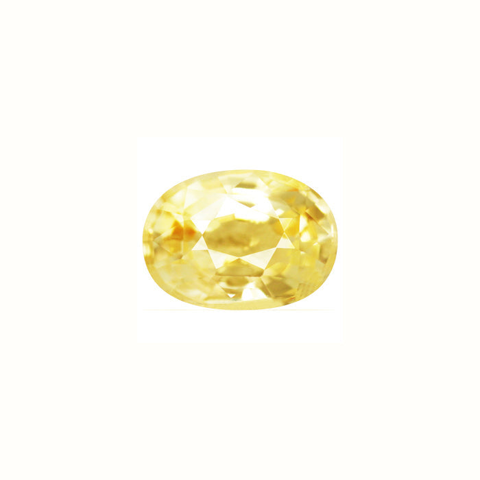 Yellow Sapphire Oval Untreated 1.23 cts.