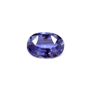 BLUE SAPPHIRE AGL Certified Untreated 3.59 cts. Oval