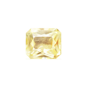 Yellow Sapphire Emerald Cut Untreated 1.60 cts.