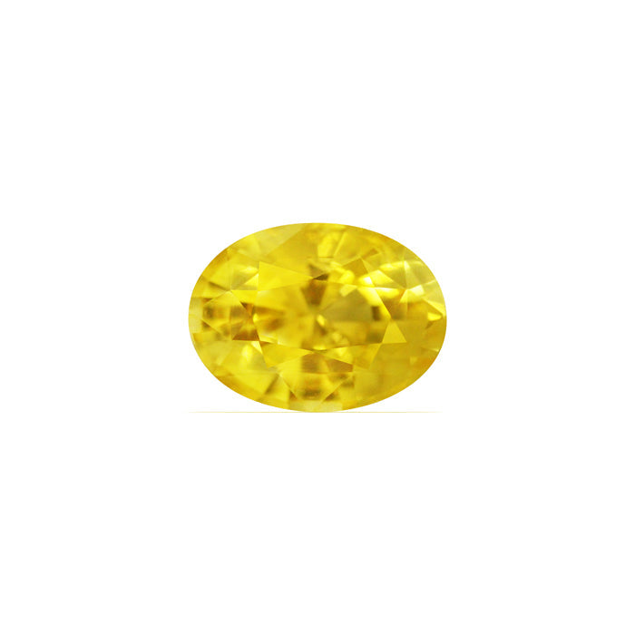 Yellow Sapphire Oval 1.72 cts.