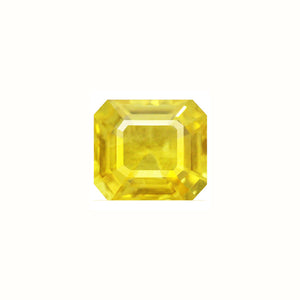 Yellow Sapphire  Emerald Cut 1.26 cts.