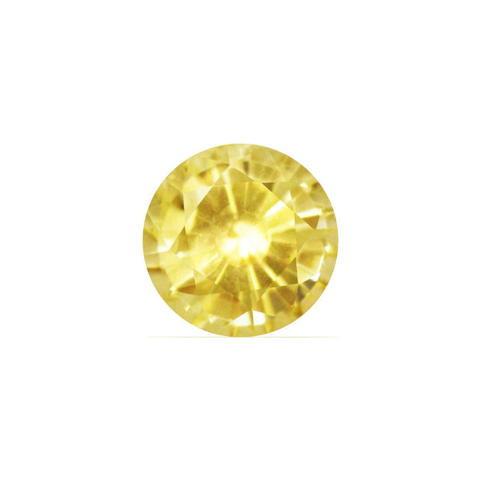 Yellow Sapphire Round Untreated 1.16 cts.