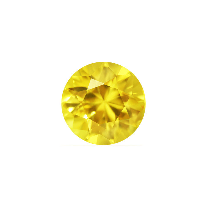 Yellow Sapphire Round  1.51 cts.