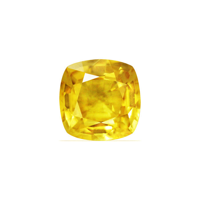 Yellow Sapphire Cushion 1.63 cts.
