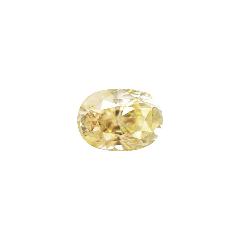 Yellow Sapphire Oval GIA Certified Untreated 11.09 cts.