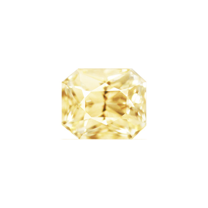 Emerald Cut Yellow Sapphire 2.15 cts.