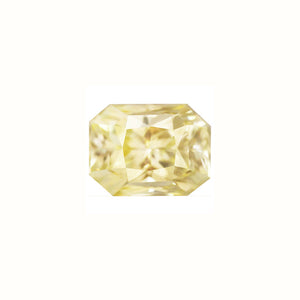 Yellow Sapphire   Emerald Cut Untreated 1.23 cts.