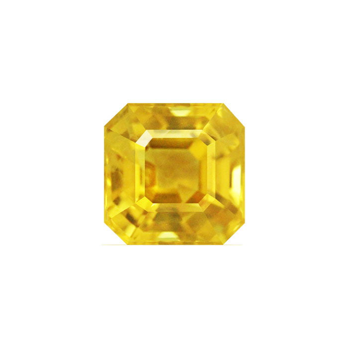 Yellow Sapphire  Emerald Cut 1.765cts.