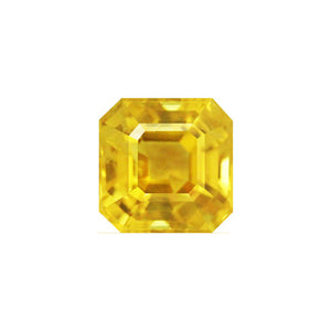 Yellow Sapphire  Emerald Cut 1.765cts.