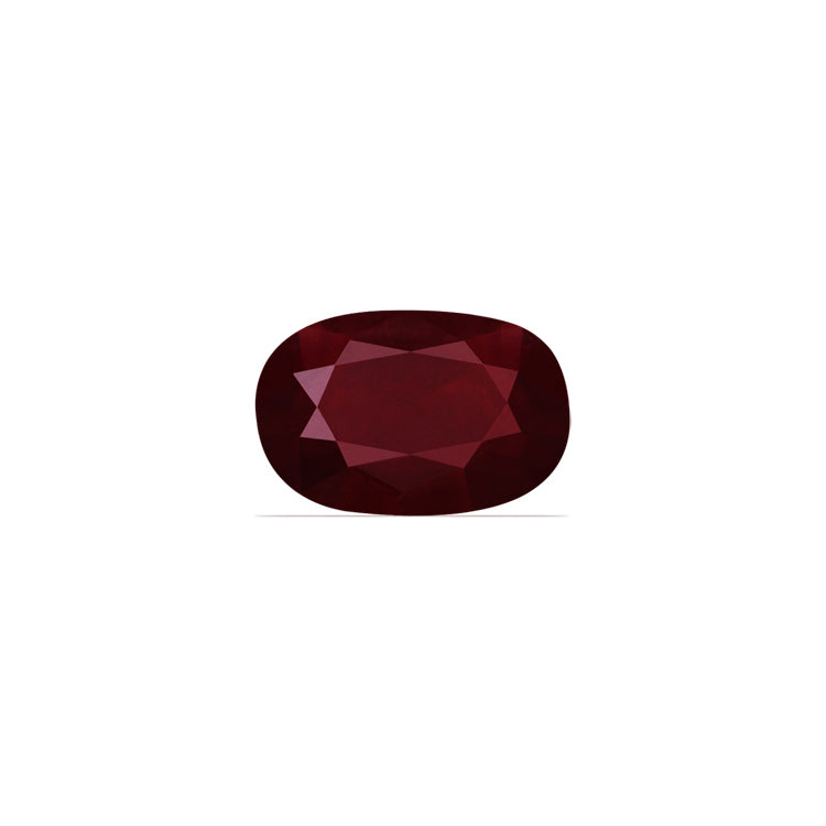 Ruby Cushion GIA Certified Untreated 2.62  cts.