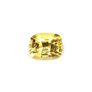 Yellow Sapphire Cushion Untreated 1.67  cts.