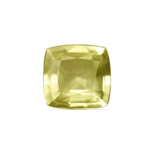 Yellow Sapphire Cushion GIA Certified Untreated 9.89 cts.