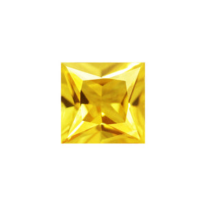 Yellow Sapphire Square  1.17 cts.