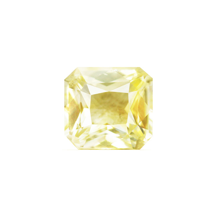 Emerald Cut Yellow Sapphire Untreated 1.62 cts.
