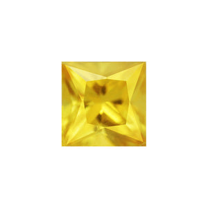 Yellow Sapphire Square 1.28 cts.