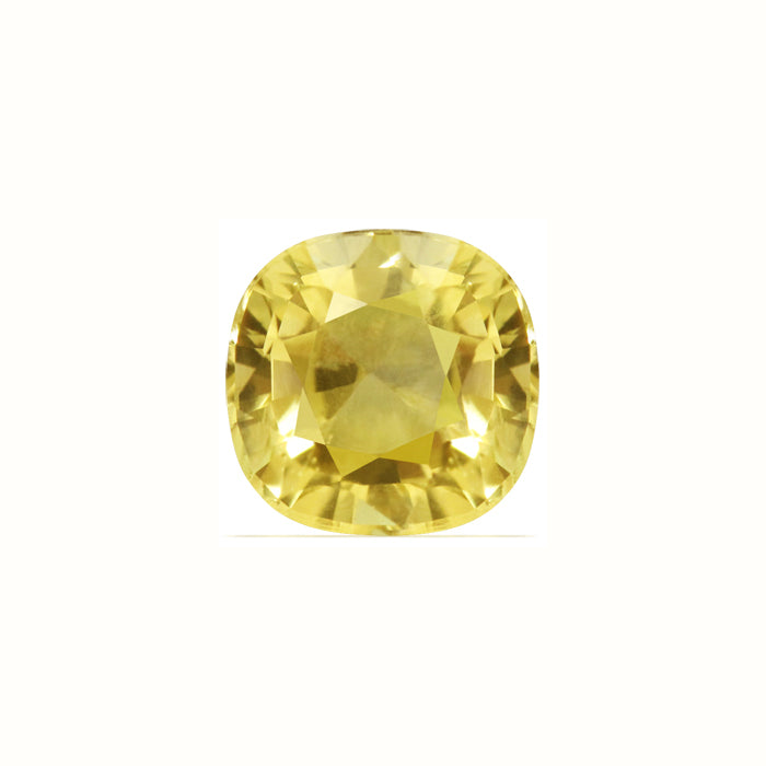 Yellow Sapphire Cushion Untreated 1.04 cts.