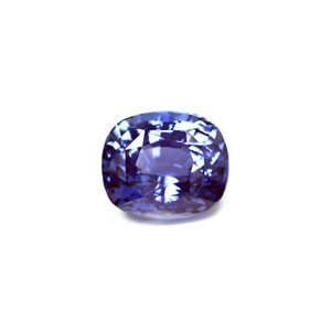 BLUE SAPPHIRE GIA Certified 5.05 cts. Cushion