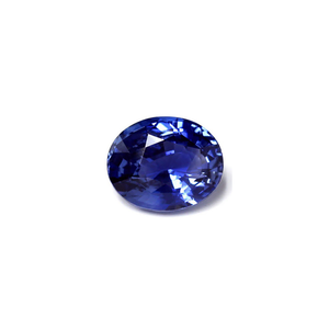 BLUE SAPPHIRE GIA Certified 5.16 cts. Oval