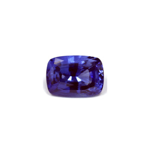 BLUE SAPPHIRE GIA Certified 4.97 cts. Cushion