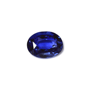 BLUE SAPPHIRE GIA Certified 4.95 cts. Oval