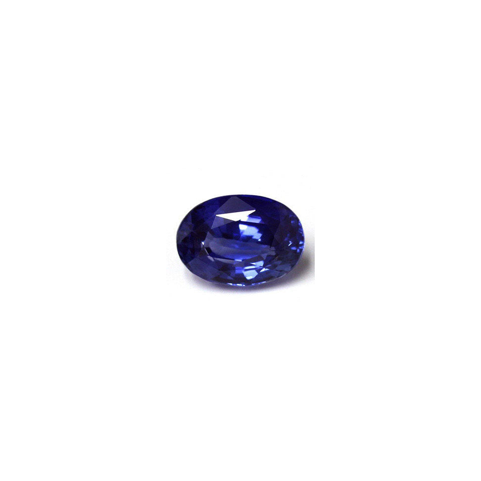 BLUE SAPPHIRE GIA Certified 5.02 cts. Oval