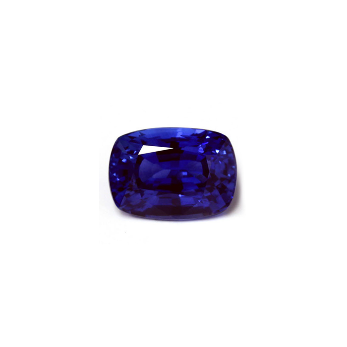 BLUE SAPPHIRE Cushion 8.07 cts.GIA Certified