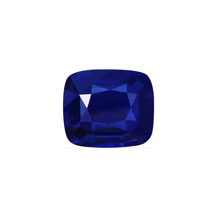 BLUE SAPPHIRE Cushion GIA Certified 10.90 cts.