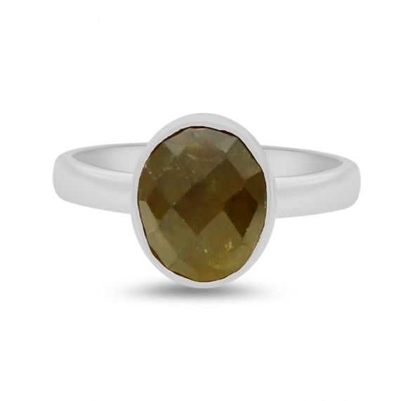 Green Garnet Ring