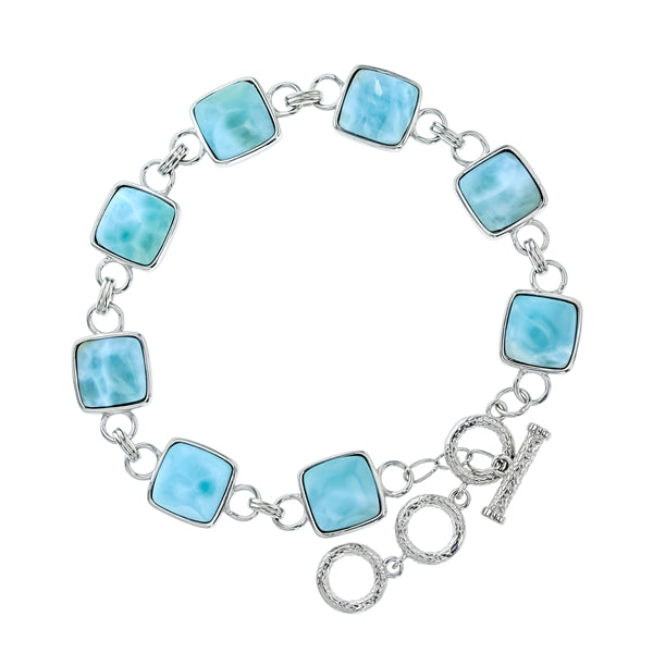 Larimar Toggle Bracelet