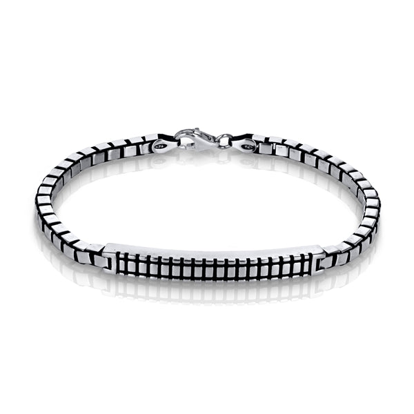 Mate Finish Box Link with Design ID Bracelet