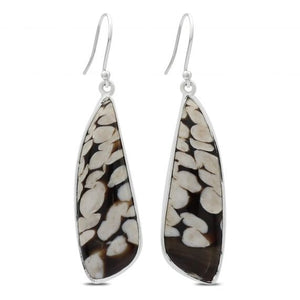 Wood Jasper Earring