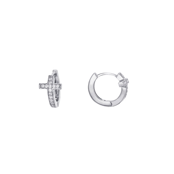 CroSS  Huggie Earring