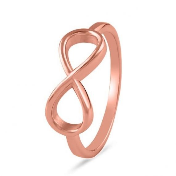 Infinity  Rose Gold Ring