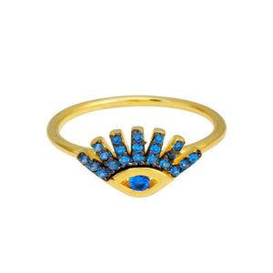 Blue  Eye Ring