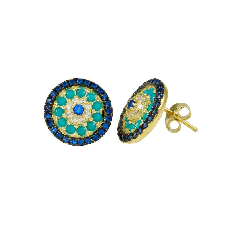Evil Eye Stud Earring