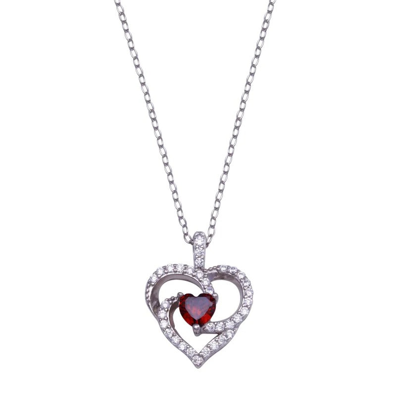 Red Heart Necklace