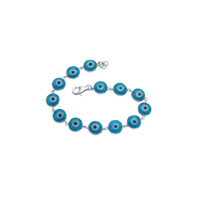 Evil Eye Tennis Bracelet