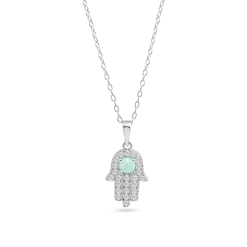 Hamsa Hand Opal