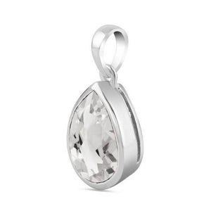 White Crystal Pendant