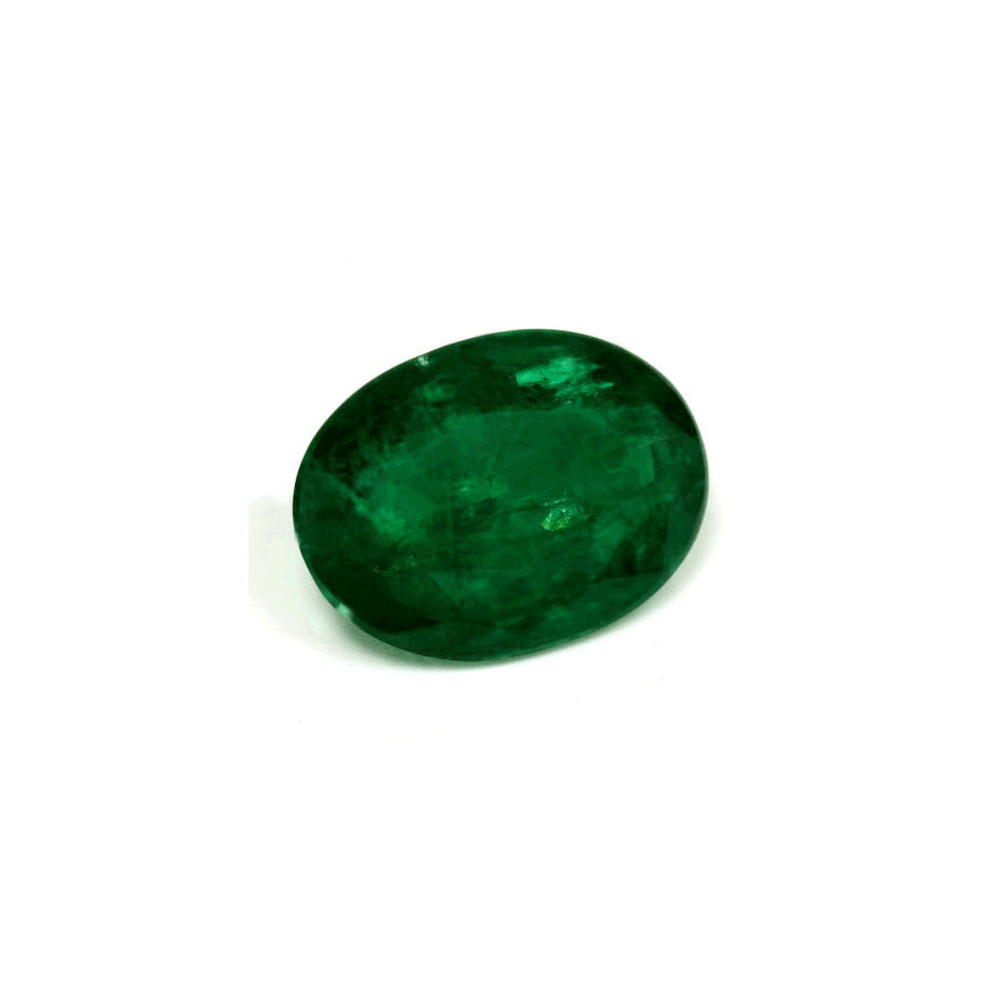 Emerald  Oval GIA Certified 6.48 cts.