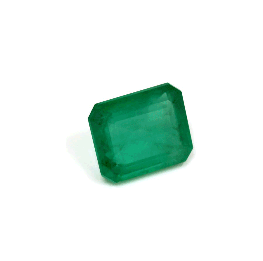 Emerald  Cut Emerald GIA Certified Untreated 3.91 cts